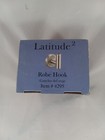 Bathroom Robe Hook Satin Nickel Finish Latitude 2 Collection Evolutions Gatco 