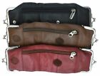 Genuine Leather Cigarette And Lighter Case With Twist Clasp