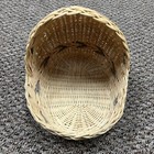 9    Wicker Rattan Baby Doll Ned Cradle Bassinet Boho Wall Decor Plant Stand