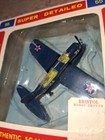 4 Bachmann Mini-planes In Original Boxes se5a  Corsair F-4u  Fokker D-vii And 