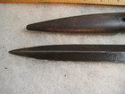 Original Portuguese M 948 Smg Stiletto Dagger Type Blade Bayonet   Scabbard