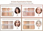 9 Colors Matte Naked Eyeshadow Palette Neutral Nude Smoky Eye Shadow Pallet Gray