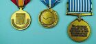 Army Korean War Service 3 Medal Set With Ribbon Bar -rok Presidential Unit Award
