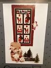 Pattern Primitive Santa Claus Wall Quilt   Santa Claus Doll New Country Threads