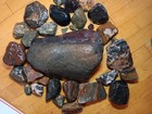 June Special  40 Lbs  Large Flat Rate Box Lg  Rough Jasper Stone And Many Medium