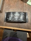 Vintage Asian Black Lacquer Mother Of Pearl Inlay Smoking Set Mid Century