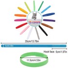 15 Pcs Puppy Whelping Collars Newborn Pet 15 -15 Colors 
