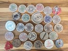 Lot Of Vintage Wooden Nickels Tokens Button 