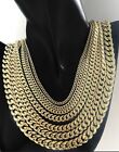 14k Yellow Gold Miami Cuban Link - Men Chain Necklace 3-11mm  16-26 Inch