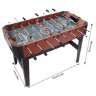 Foosball Table 1 2m Durable Soccer Game Room Family Arcade Indoor Sports Play