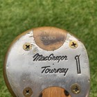 Macgregor Tommy Armour Tourney Jumbo Driver Persimmon Stiff Steel Rh 43  1960s