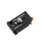 Bright Tangerine Quick Release Nato Rail For Titan Arm 2  Black