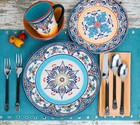 Zanzibar 16 Piece Stoneware Dinnerware Set  Service For 4