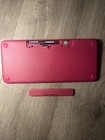 Logitech K380 Bluetooth Wireless Keyboard     Multi-device Berry Pink 60  Slim
