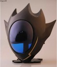 Handmade Anime Code Geass Lelouch Zero Frp Arylic Helmet Mask Cosplay Party Prop