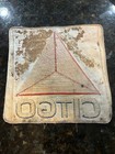 Vintage  Citgo Gasoline Patch 1970 Gas oil Mechanic Used 6   x6   