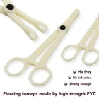 Body Piercing Kit - 43pcs Professional Piercing Tool Kit With 12g 14g 16g 18g   