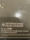 International Silver Company Vintage Champagne Ice Bucket 9 3 4 Inch Tall