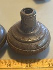 Vintage Lot Of 5 Brass Door Knobs 