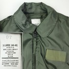 Military Flyer s Jacket Cwu-45 p Flight Aramid Vintage 90s Gulf War 46-48 Xl
