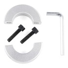 Replacement Shaft Clamp For Fanatec Csl Dd And Gt Dd Pro Base Runout Silver