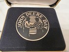 New John Deere Day 1990 Dealership Belt Buckle Dealer Salesman Owner Farmer
