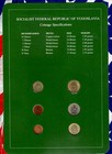 Coin Sets Of All Nations Yugoslavia W card Unc All 1982 But 1 Dinar 1983