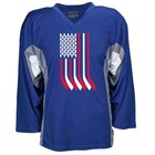 Hockey Stick Flag Ice Hockey Jersey New  Free Shipping