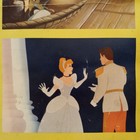 Rare Cinderella Movie Poster Original Insert 14x36 R1957 Walt Disney Animation