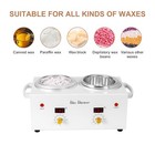 Double Wax Warmer Professional Waxing Pot For Hair Removal Facial Skin Body 314