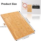Wooden Bead Boards For Jewelry Making Bracelet Measurement Board Diy Design