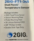 2gig 2gig-ft1-345 Wireless Flood Temperature Sensor Qolsys Gc2e Gc2 Gc3 Edge Nib