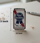 Pabst Blue Ribbon Beer  Premium Vinyl Sticker Decal Pbr  3 Inch X 1 7 Inch Usa