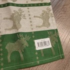 Vintage Christmas Holiday Kitchen Hand Or Tea Towel Cotton linen Blend 27 x 18 