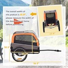 Pawhut Dog Bike Trailer  Pet Cart Wagon Cart Carrier Attachment