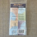 Simflex Expanding Sewing Gauge Uses  Shirring Smocking Buttons Open Box New
