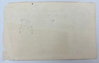 Vintage B o Railroad Coach Seat Reservation Memorandum  985 - Unused