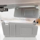 Passenger Side Sun Visor For 2007-2011 Toyota Camry Without Sunroof Light Gray