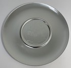 Lot Of 2 - 10  Round Coca-cola Bottle Aluminum Tray   Plate  has Scratches 