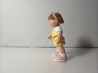 Fisher-price Loving Family Dollhouse 1993 Girl Doll Figure Yellow Overalls 3 75   