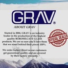 Grav   Glass Blunt With Silicone Grommet  4    New Easy Clean Design  Dark Teal