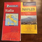 Lot Of Maps Of Italy   Rome Michelin Fretag   Berndt Nat Geo Great Condition