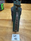 Vintage  Hand-forged  Door Plate With Handle  Original Finish And Patina