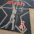Rush R40 2015 Us   Ca Tour Event T Shirt W cities Rare Design - Men s Large