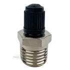 4 Pack 1 4  Male Npt Schrader Valve Brass Tire   Receiver Tank Filler Stem