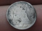 1859 O Seated Liberty Half Dime- New Orleans  About Good Details