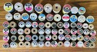 Lot Of 75 Vintage Sewing Thread Spools Various Brands And Colors Most Wooden Sew