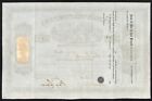 Linden Oil Company Pennsylvania 1865 Stock Certificate Rev Stamp Scarce