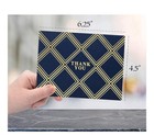 100 Thank You Cards With Envelopes Bulk  Made In Usa   4 X 6 Personalized Blank 