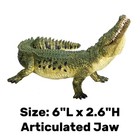 Mojo Crocodile Figurine Collectible Wild Animal Toy Reptile Figure 387162 New